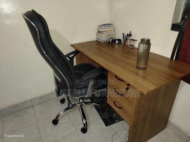 Leather Chair and Study Table Available