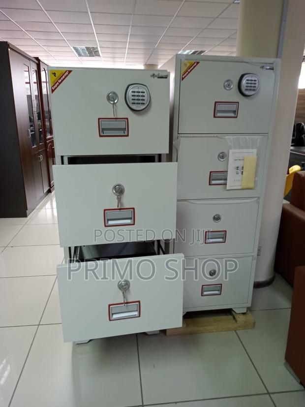 Fireproof Safebox; 266kgs 4 Drawer Fireproof Safe