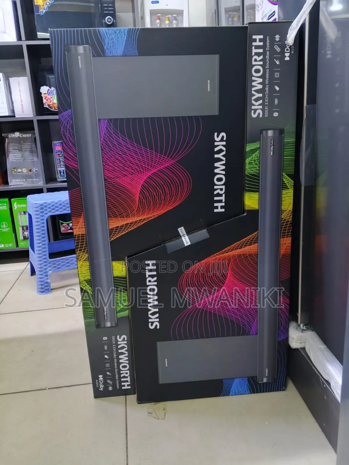 Skyworth Soundbar Ss53 510w Dolby Audio Wireless Subwoofer