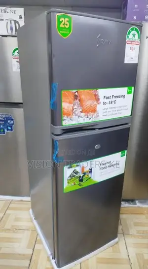 Syinix 138l Double Door Refrigerator