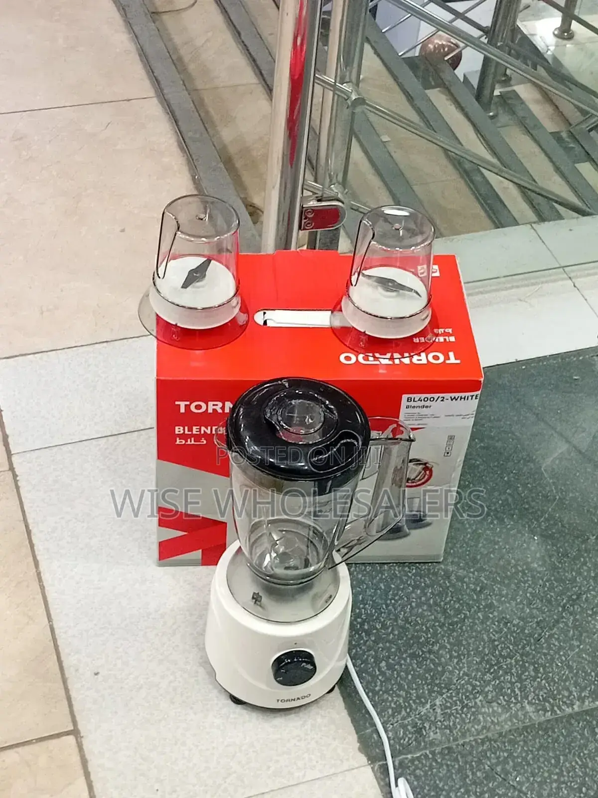 Tornado 3 In 1 Blender (Bl400/2-white