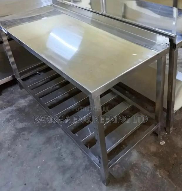 4ft Stainless Steel Work Top Table - main view