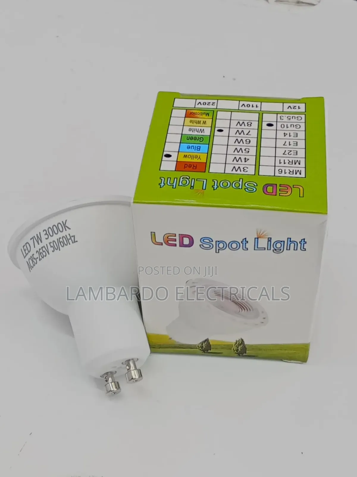 7w Gu10 Bulb