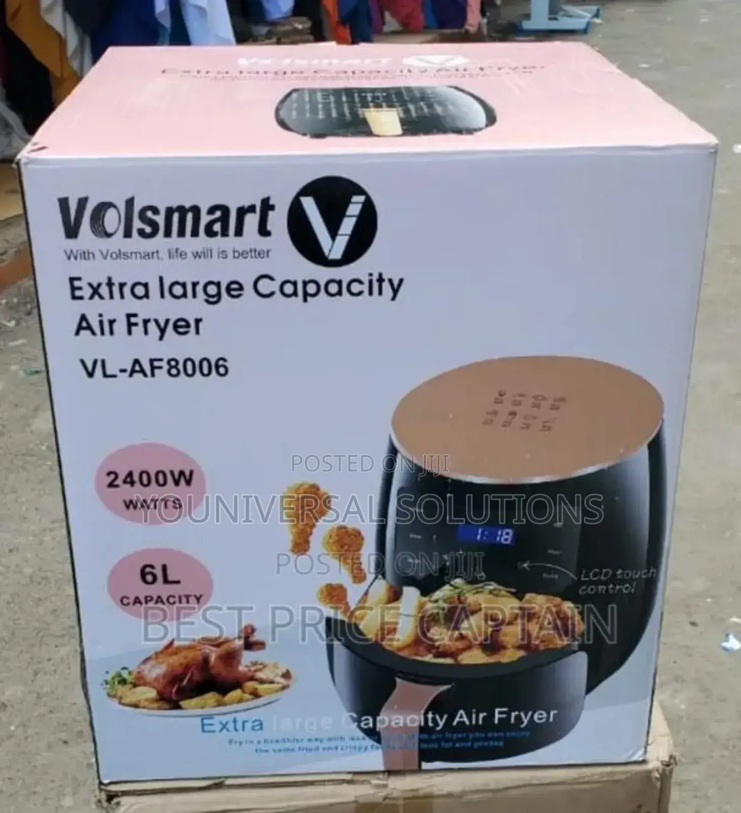 6 Litres Volsmart Airfryer