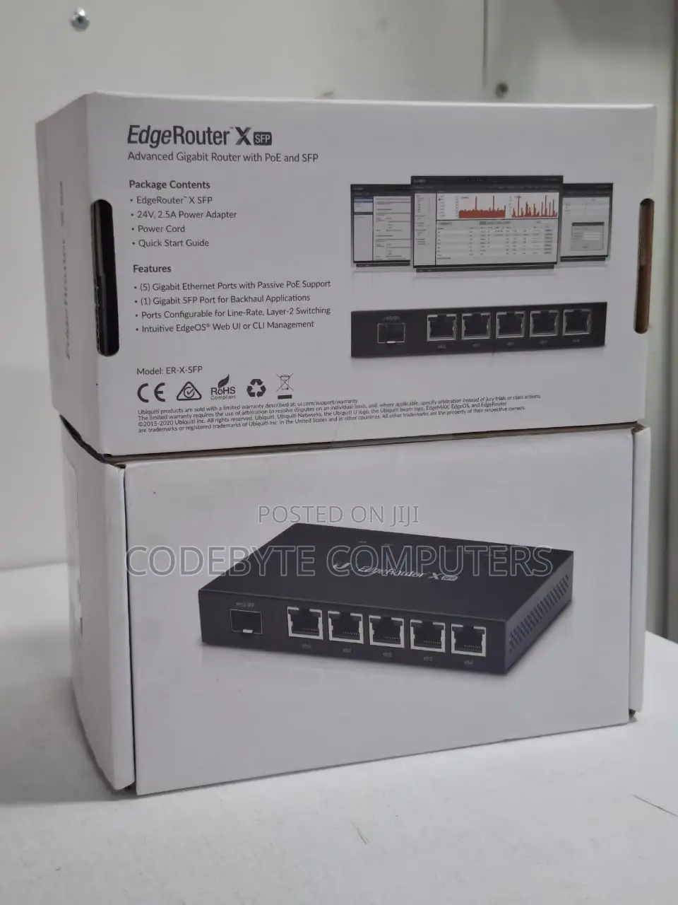 Ubiquiti Edgemax Edgerouter X Sfp