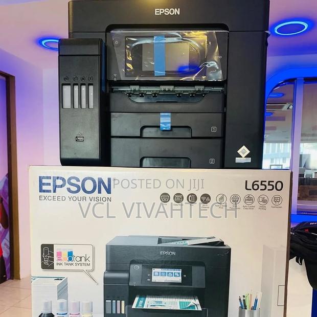 Epson Ecotank L6550 A4 Colour Wi-Fi Duplex All-in-One .