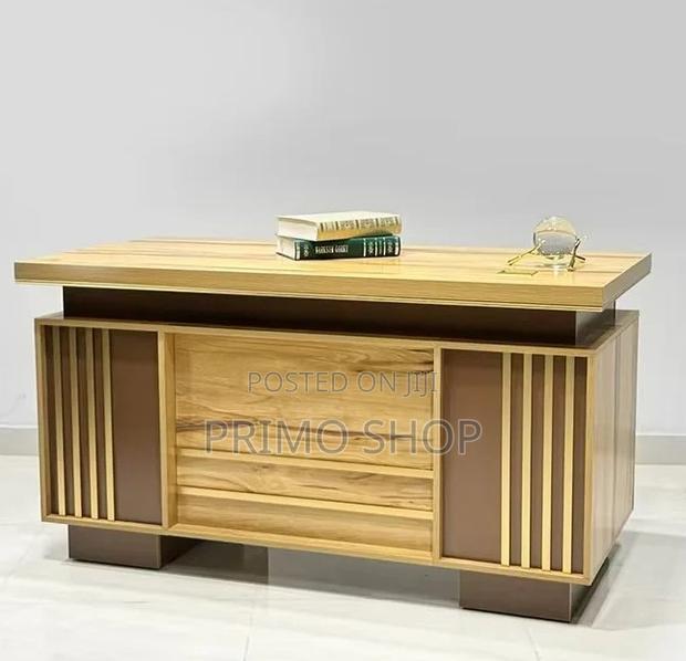 Office Desk ; 140cm Compact Aesthetic Office Desk - thumbnail 4