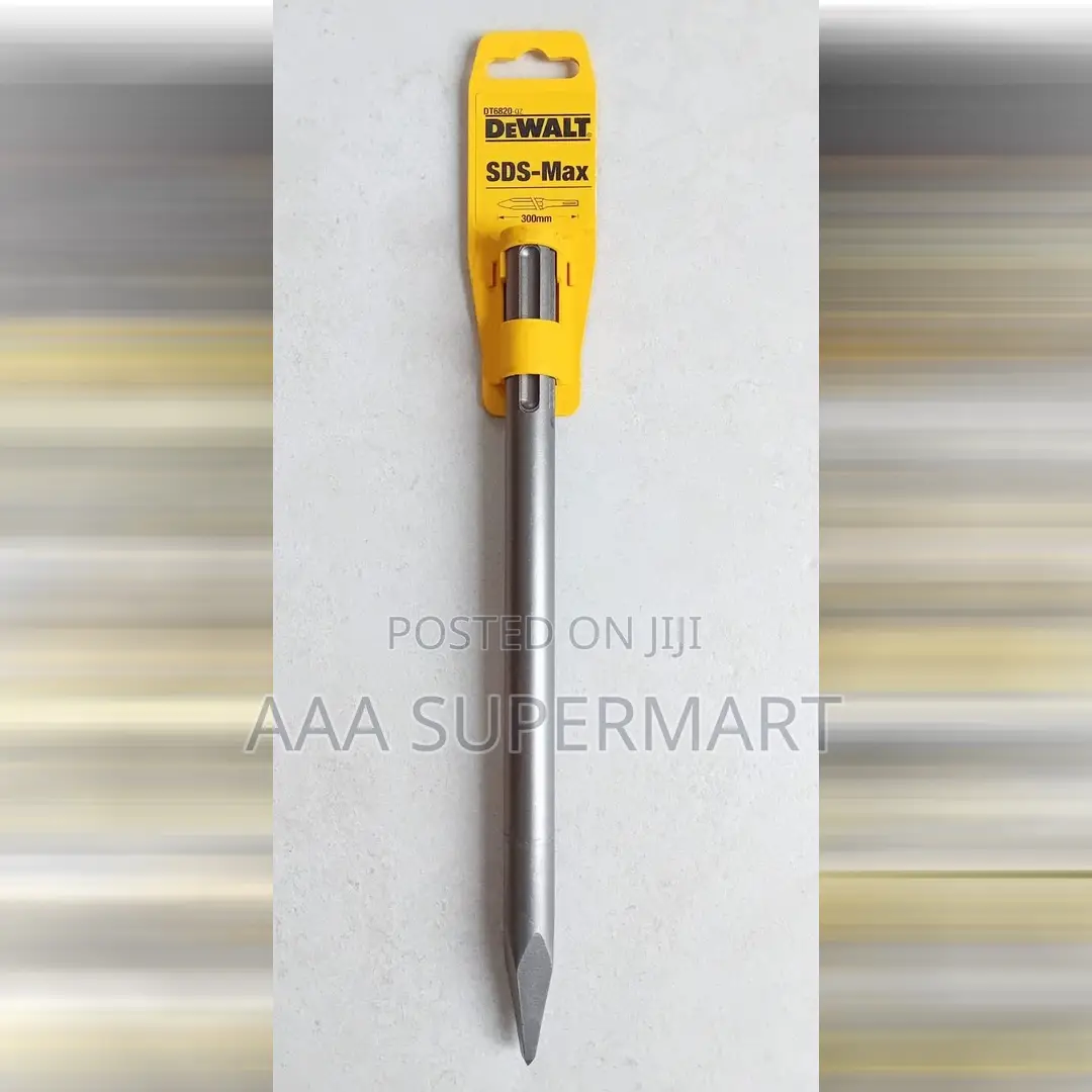 Dt6821-Qz Chisel, Pointed 400mm SDS Max Chisels