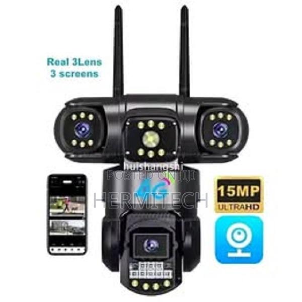 Triple Lense 4g Solar Camera - thumbnail 2