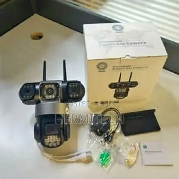 Triple Lense 4g Solar Camera