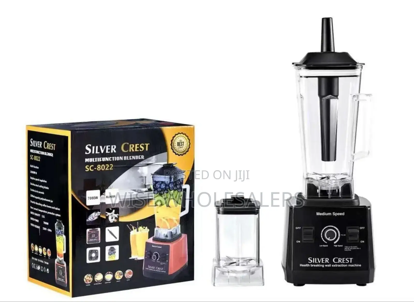 *7000 Watts Silver Crest Commercial Blender*


 *2.5 Litre
