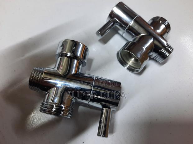 3 Way Water Diverter.Arabic Shower T * Cross Angle Valves