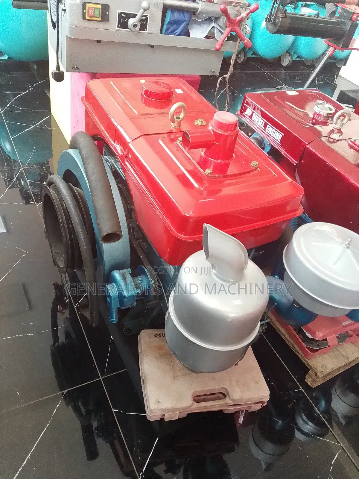 Manual Start Engine