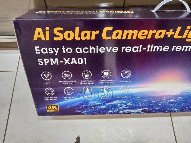 Ai 450 Watts Automatic Solar Street Light With 4g Camera - thumbnail 3