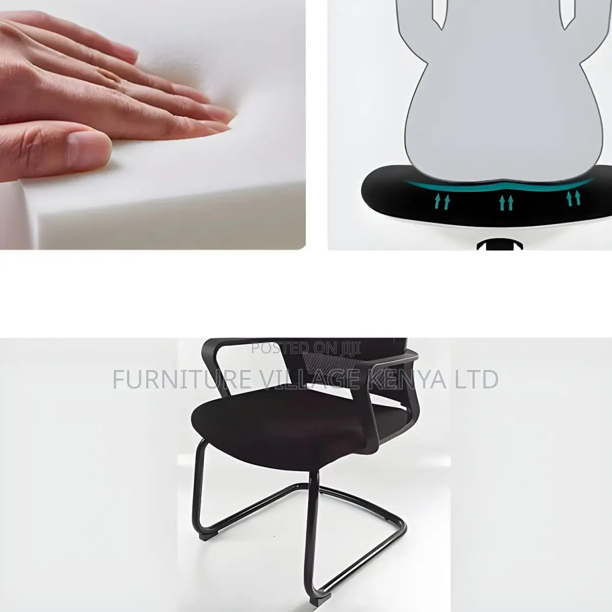 Office Chair:Modern Arms Included Desk Ergonomic Task Chair
