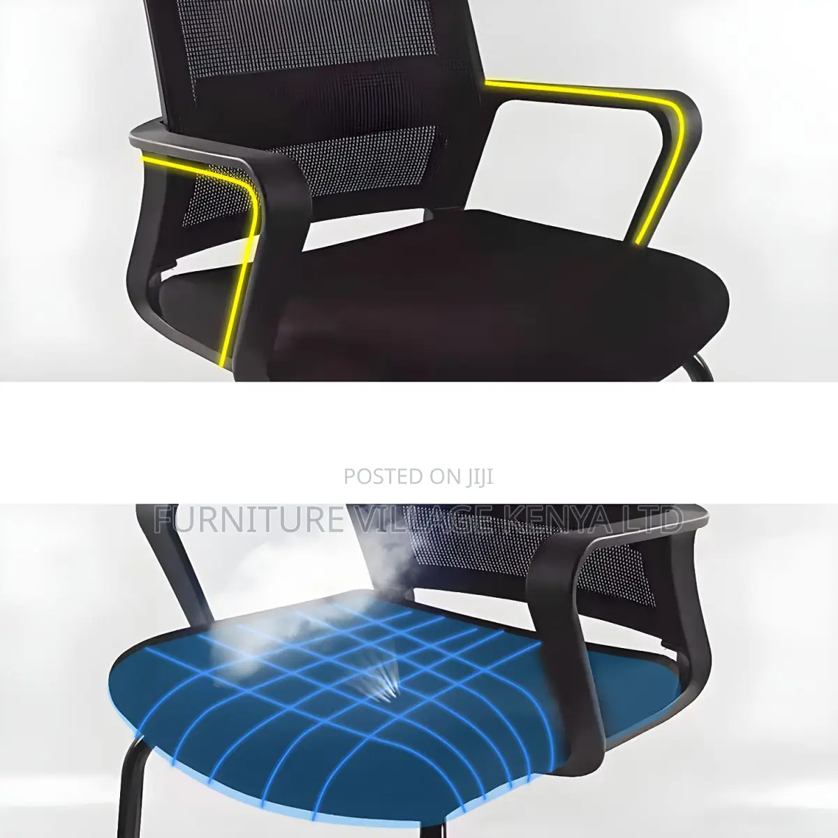 Office Chair:Modern Arms Included Desk Ergonomic Task Chair