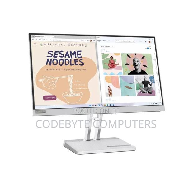 Lenovo L22e-40 21.45" Fhd Monitor, Cloud Grey