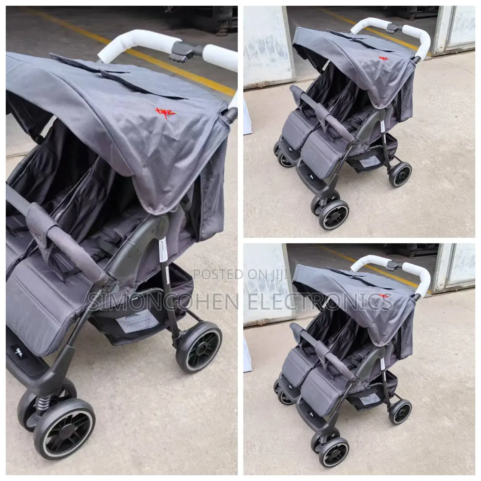 Twins Collapsible Baby Stroller