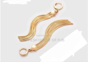 Golden Tasle Dangling Earings - main view