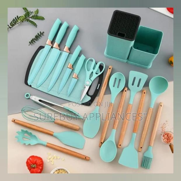 19pc Executive Silicone Spoons - main view