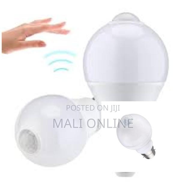 Motion Sensor Led Bulb Pir Body Induction Led Lights 12w