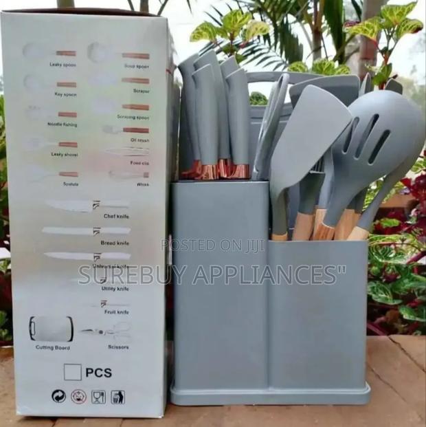 18pc Executive Silicone Spoons New - main view