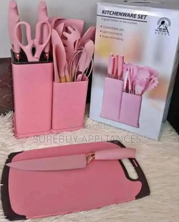 19pc Executive Silicone Spoons Environmentally Friendly - main view