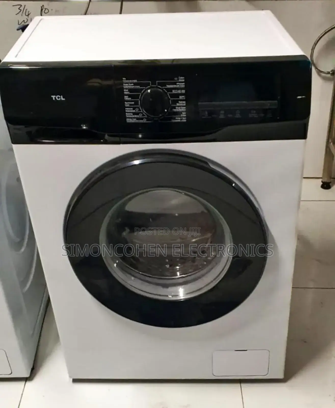 8kgs TCL Front Load Wash and Spin Washing Machine