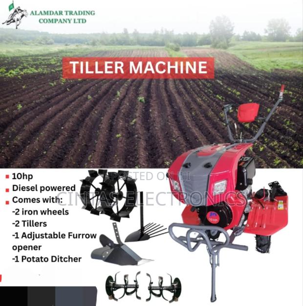 10hp Tiller Machine