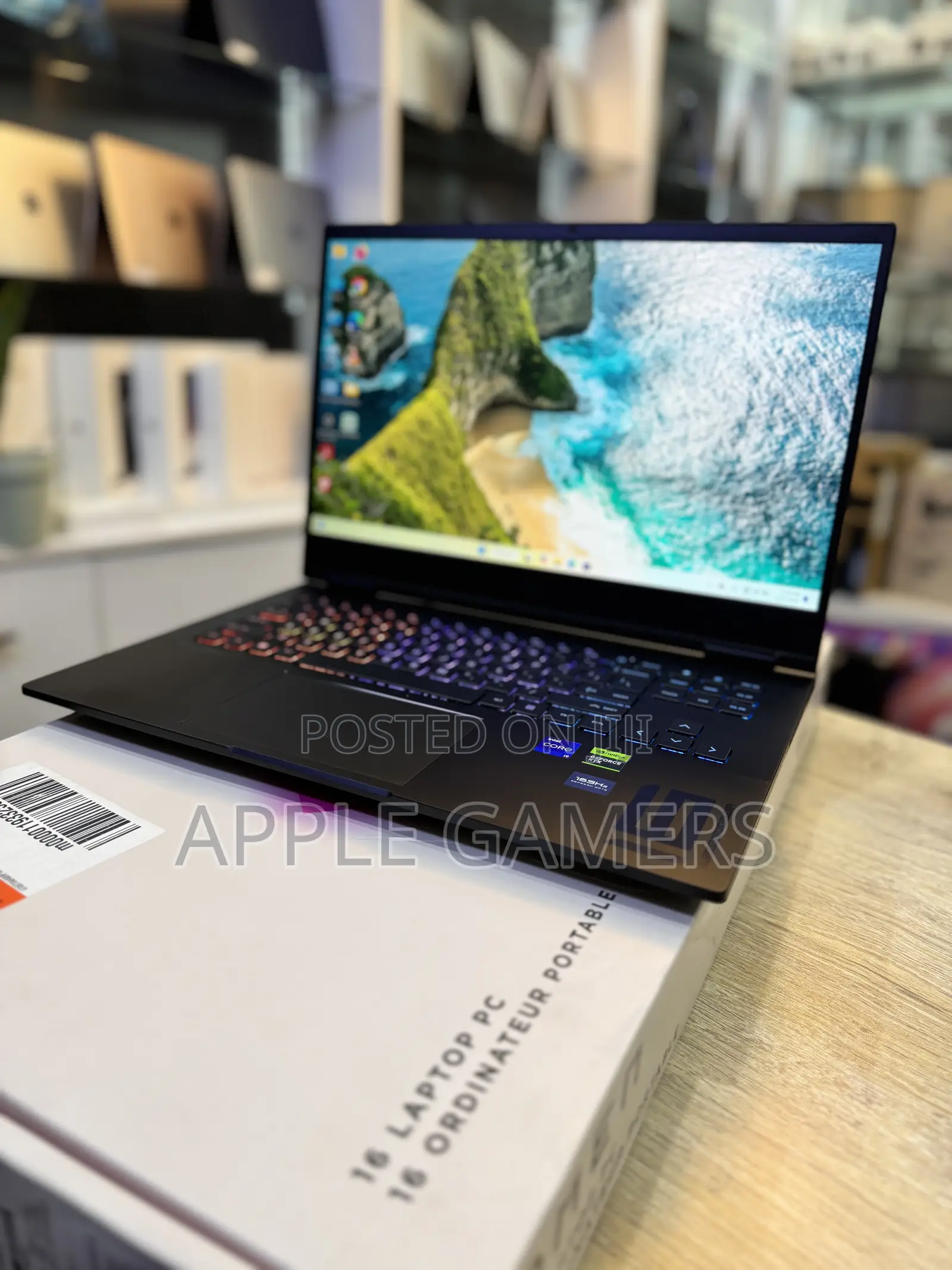 New Laptop HP Omen 16 16GB Intel Core I9 SSD 1T