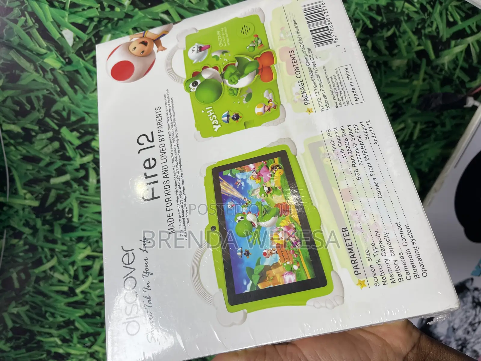 New Discover Fire9 256 GB Green
