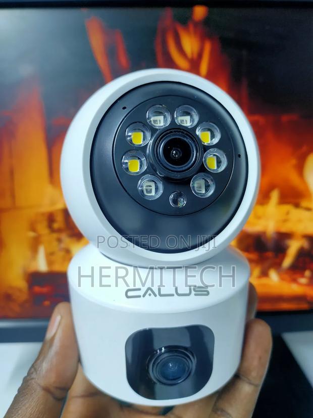 Dual Lense Indoor Wireless Camera - main view