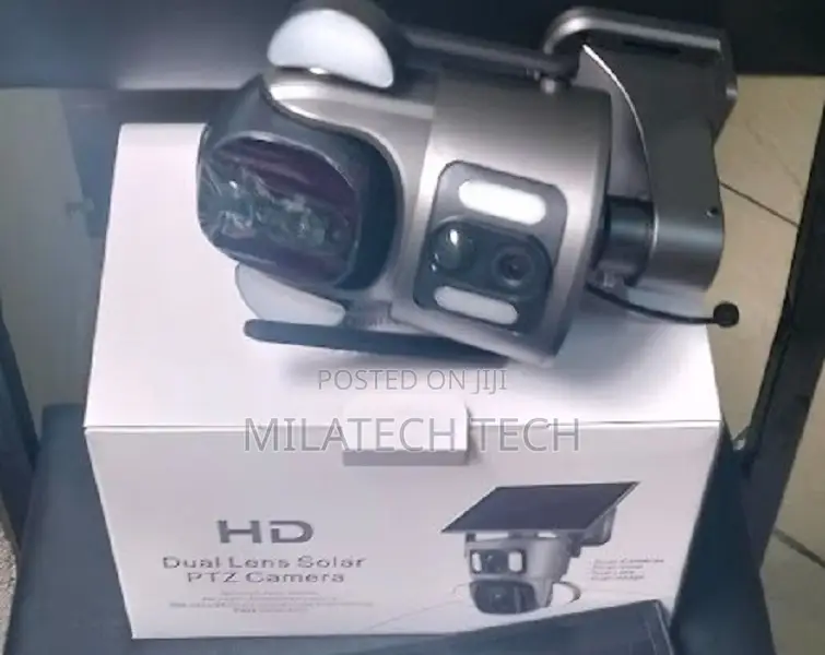 Dual Lens V380 Smart Solar Camerra