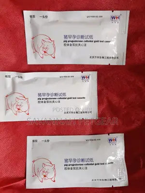 3 Pieces Pig Pregnancy Tester Strips Sow Early Test Kit