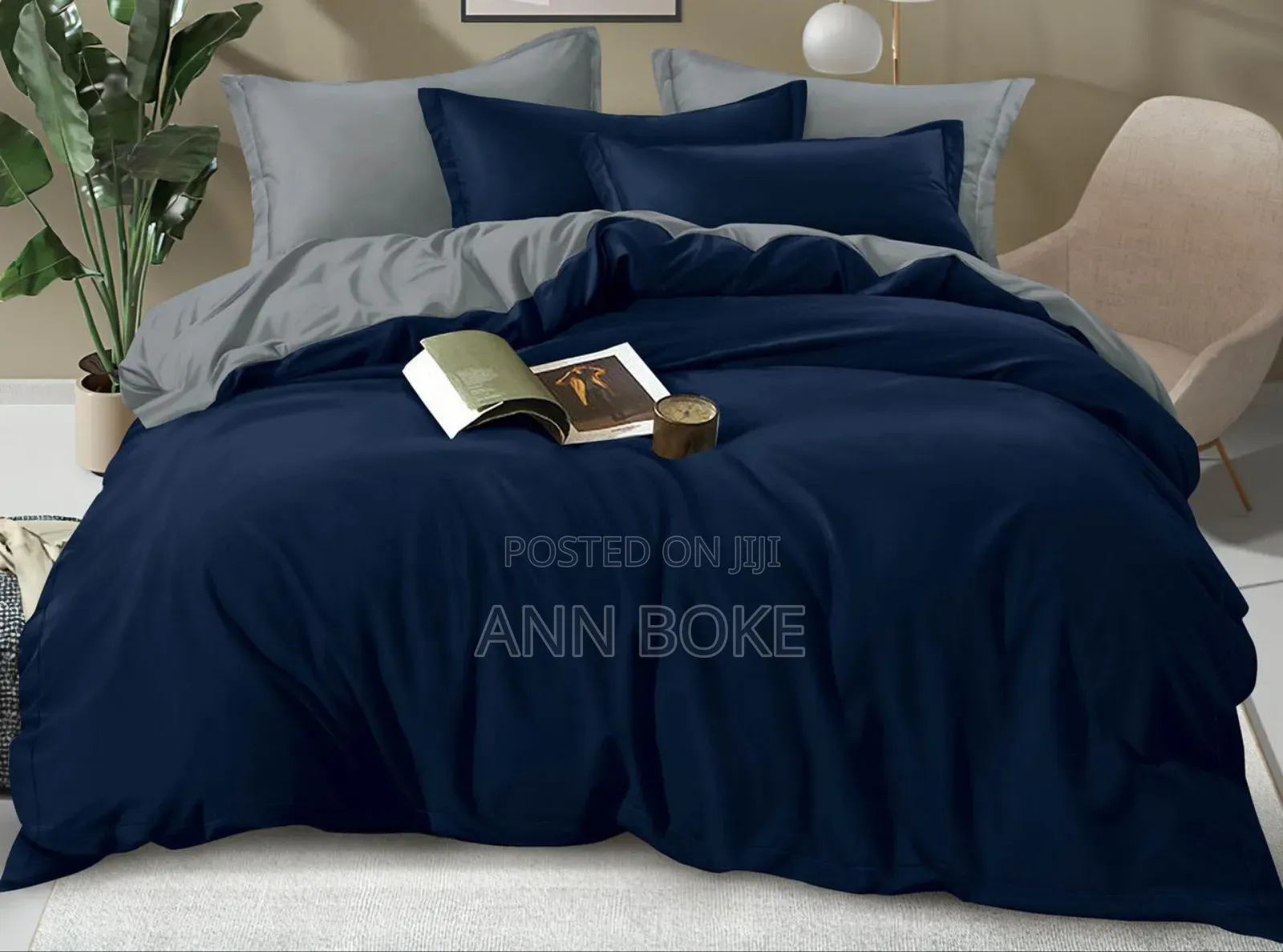 *2 Sided 100% Cotton Duvet Covers.* *2 Pillowcases*