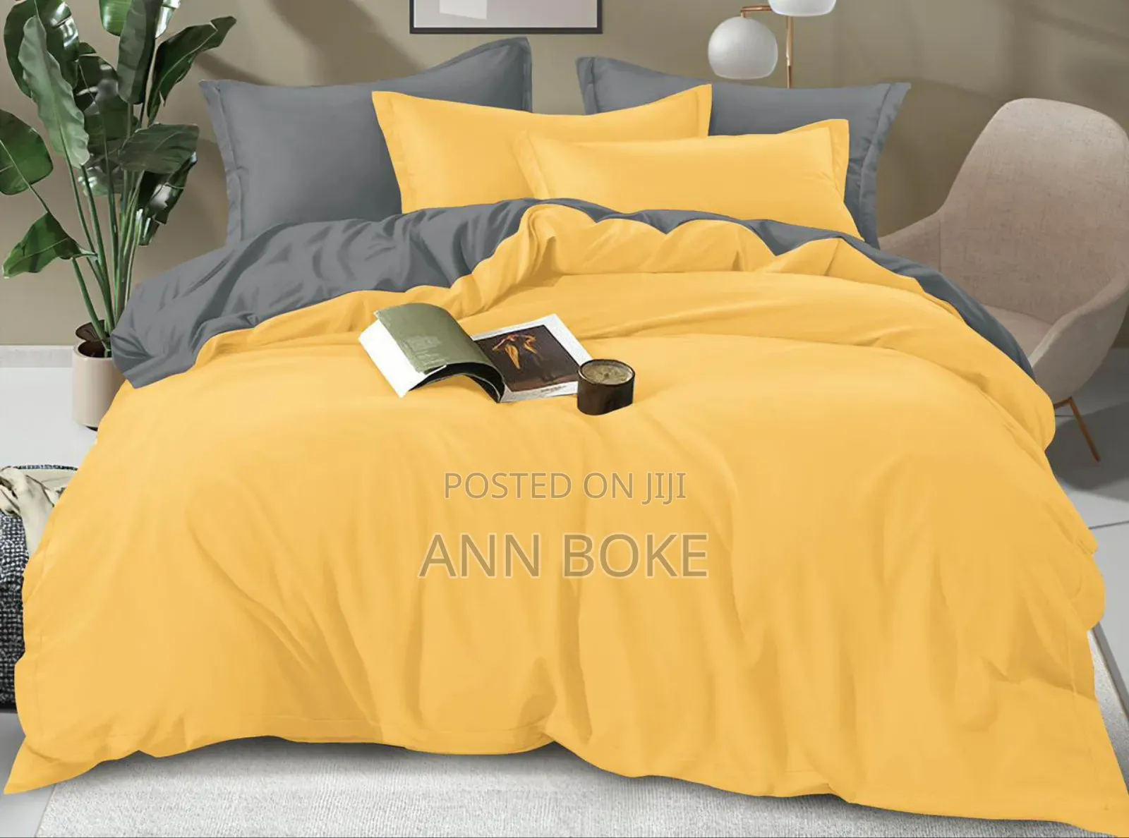 *2 Sided 100% Cotton Duvet Covers.* *2 Pillowcases*