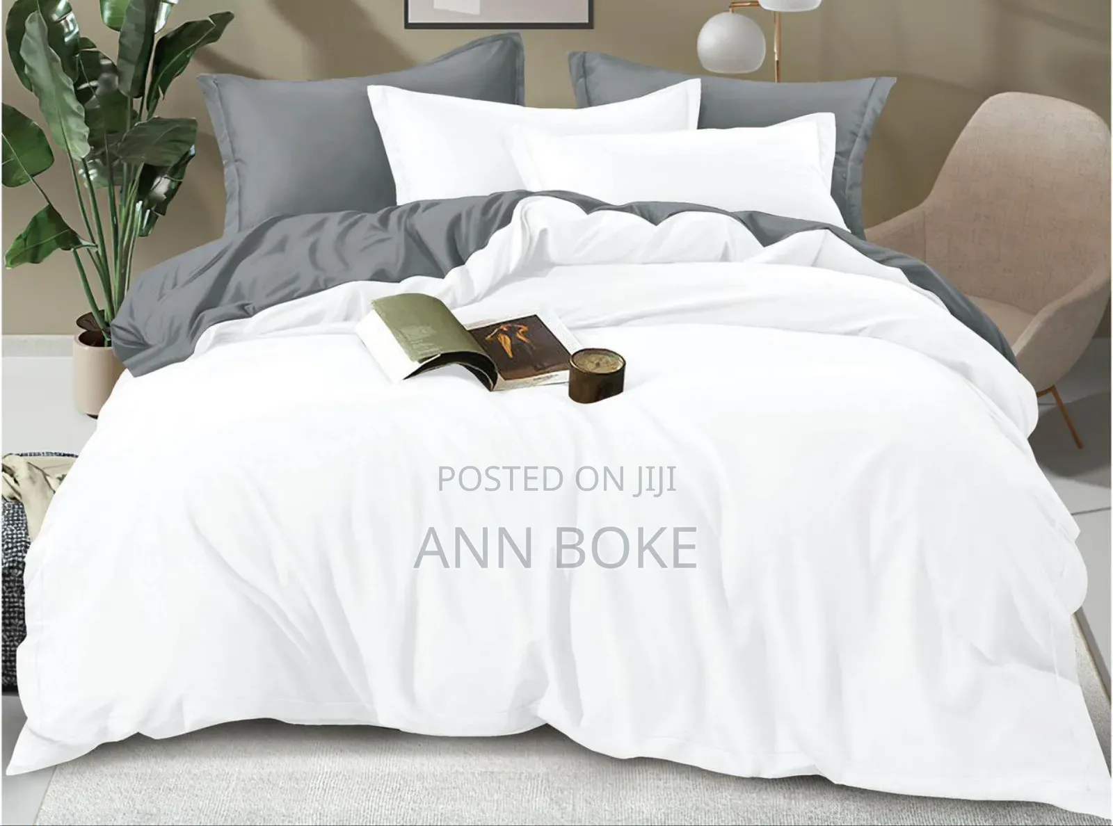 *2 Sided 100% Cotton Duvet Covers.* *2 Pillowcases*