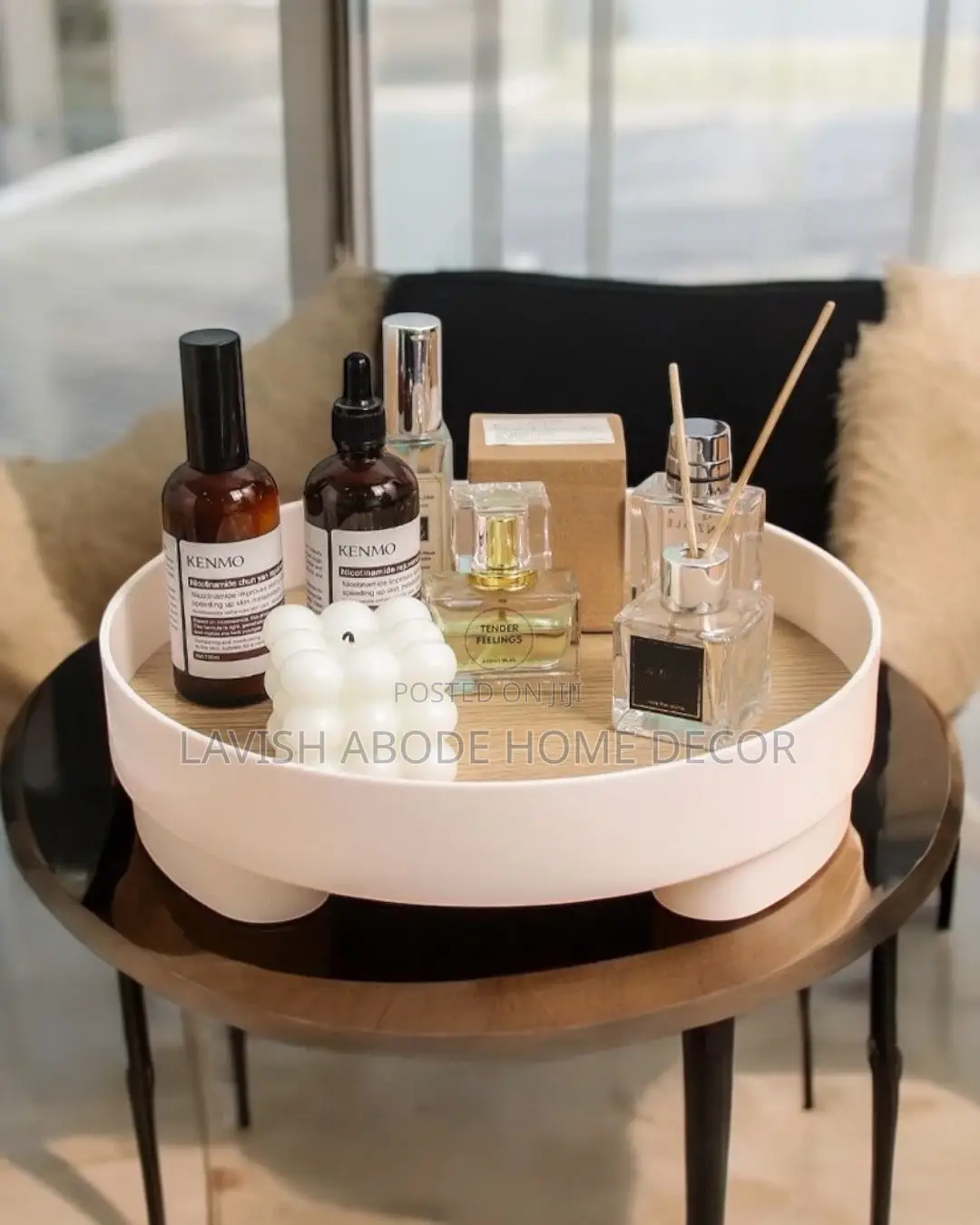 White Decorative/ Organizer Tray