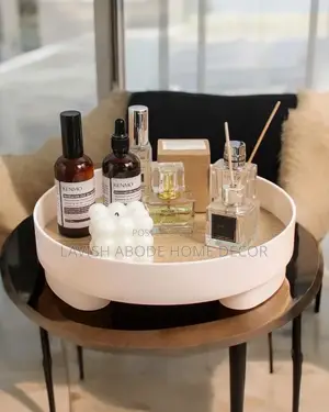 White Decorative/ Organizer Tray