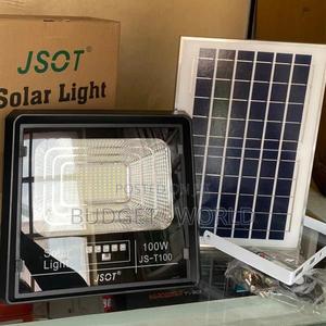 Dusk to Dawn ~Solar Flood Light 100 Watts With Remote