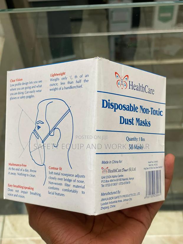 Single Use Dust Mask For Light Duty Protection - main view