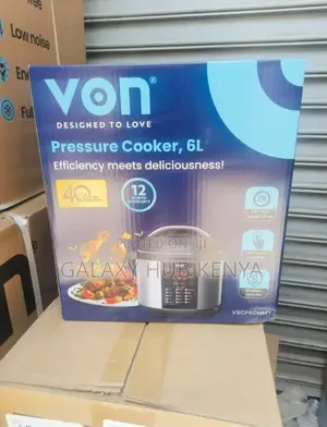 Von Vscp60mmx Pressure Cooker 1000w – 6l