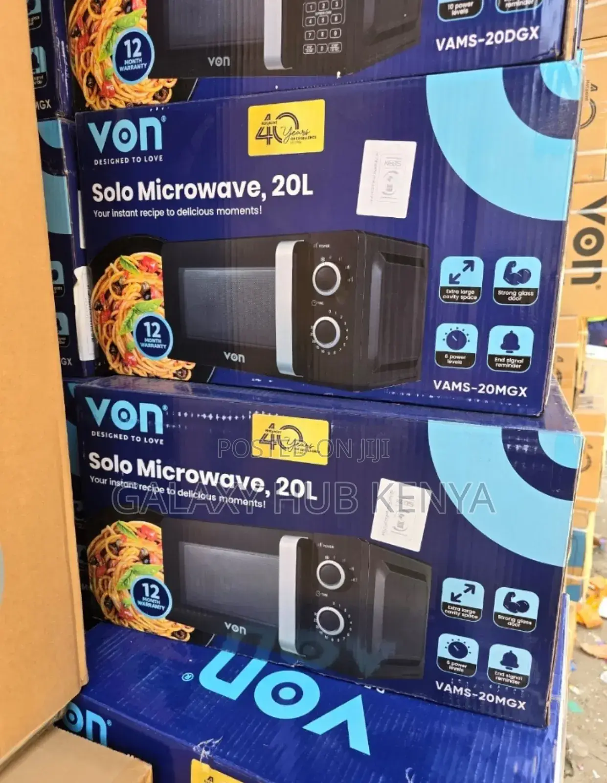 Von Microwave 20l Digital