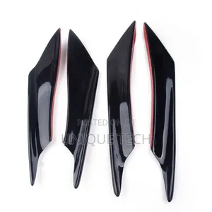 4pcs Front Bumper Splitter Fins – Universal Fit Kit