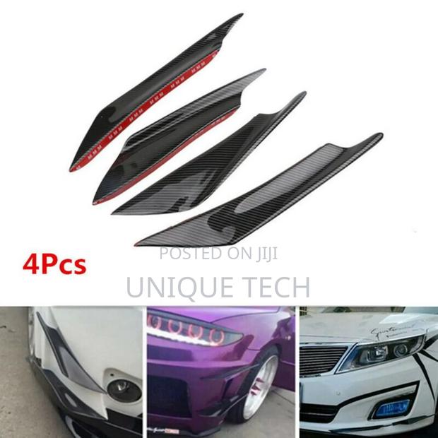 Universal Bumper Fins 4pcs – Front End Styling Set