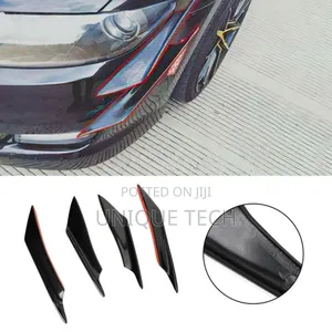 Universal Front Bumper Fin Kit – Set Of 4 Pieces