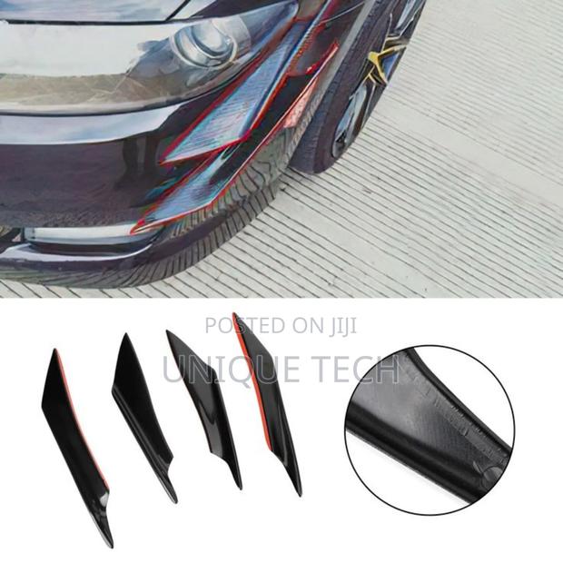 Universal Front Bumper Fin Kit – Set Of 4 Pieces