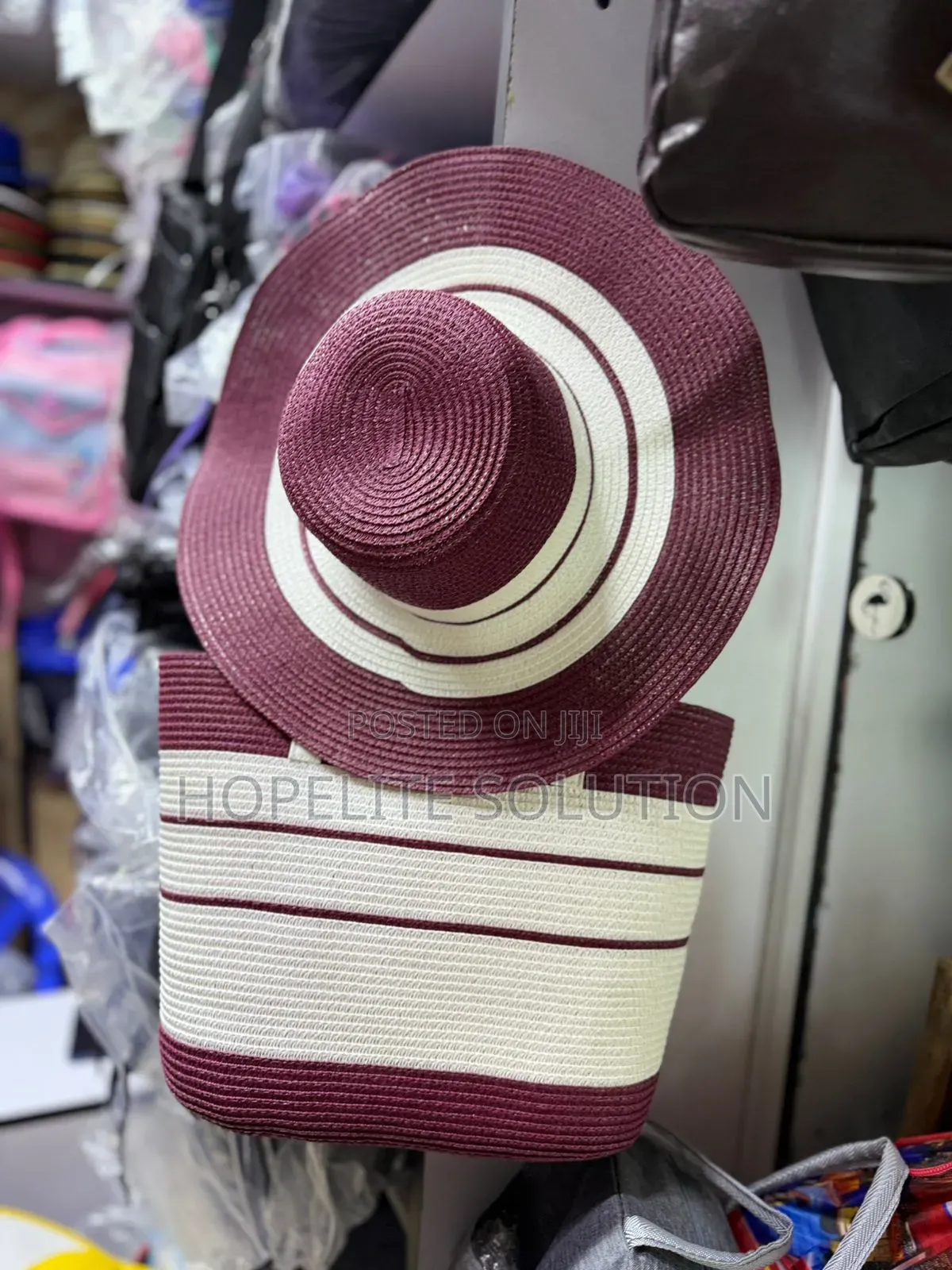 Straw Bags Available