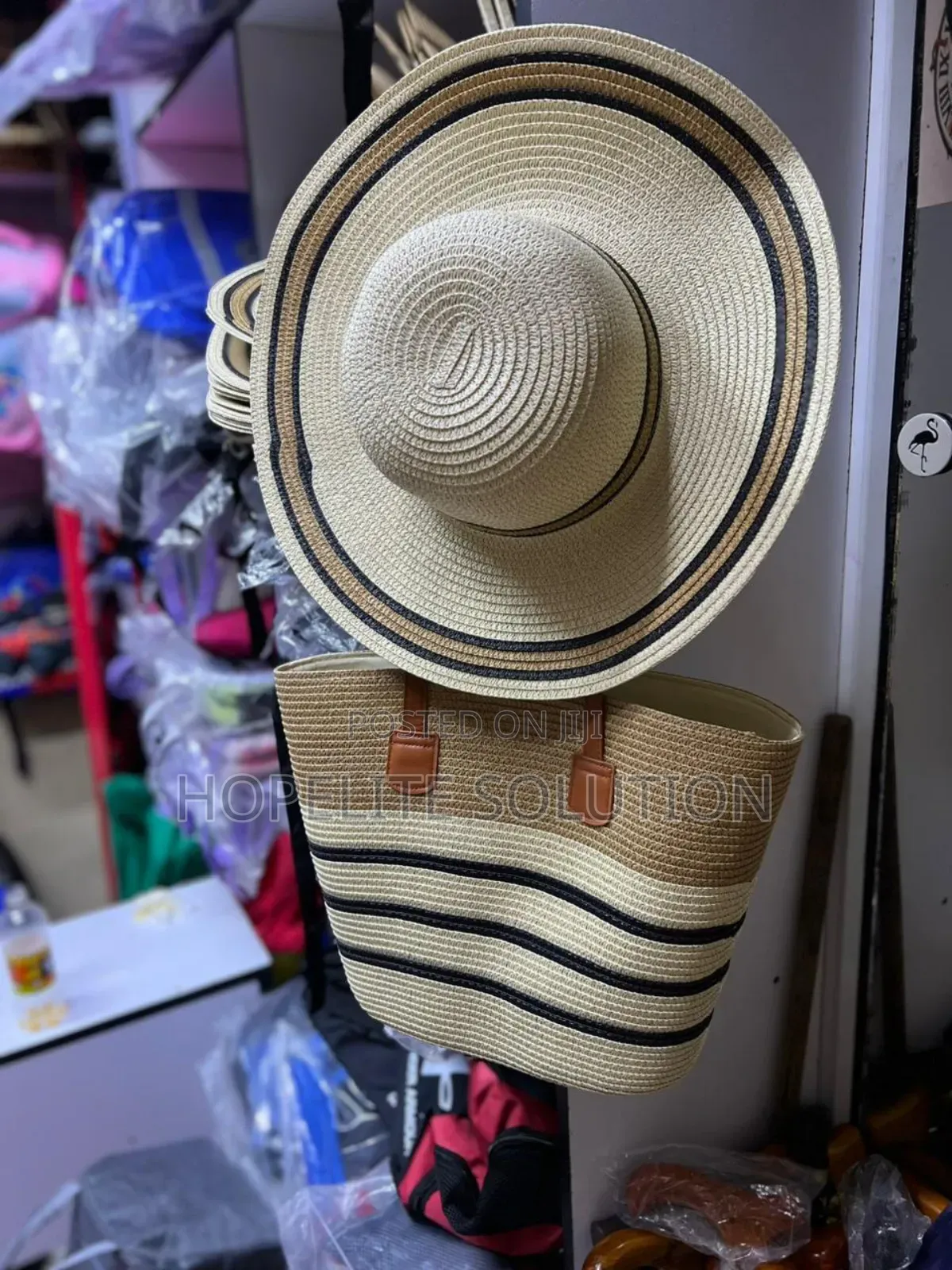 Straw Bags Available