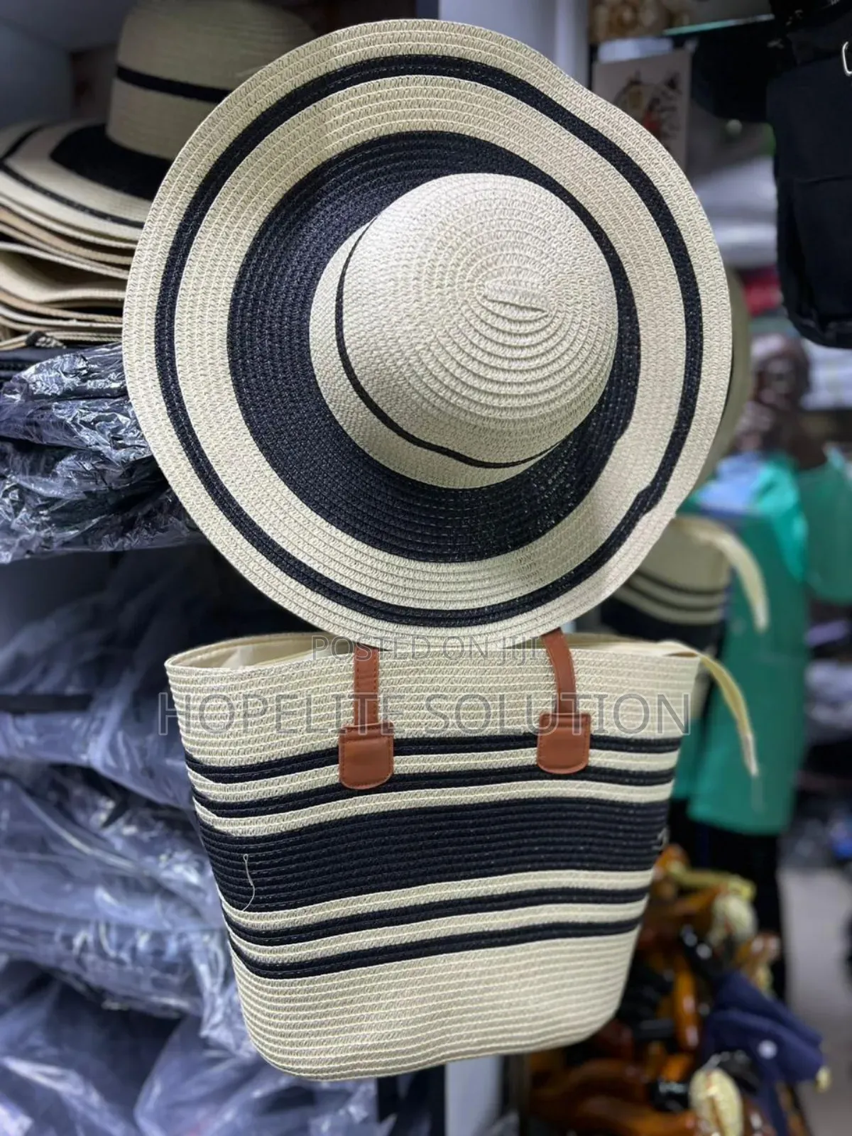 Straw Bags Available